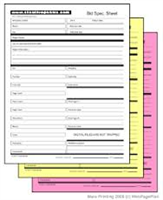 Carbonless Forms